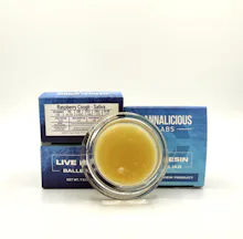Cannalicious - 7g Live Resin Baller Jar - Raspberry Cough