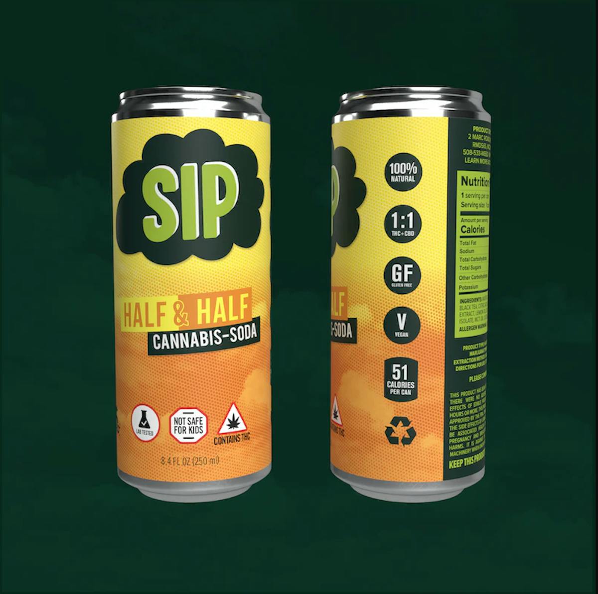 Photo of Sip Half + Half 5mg Soda CommCan