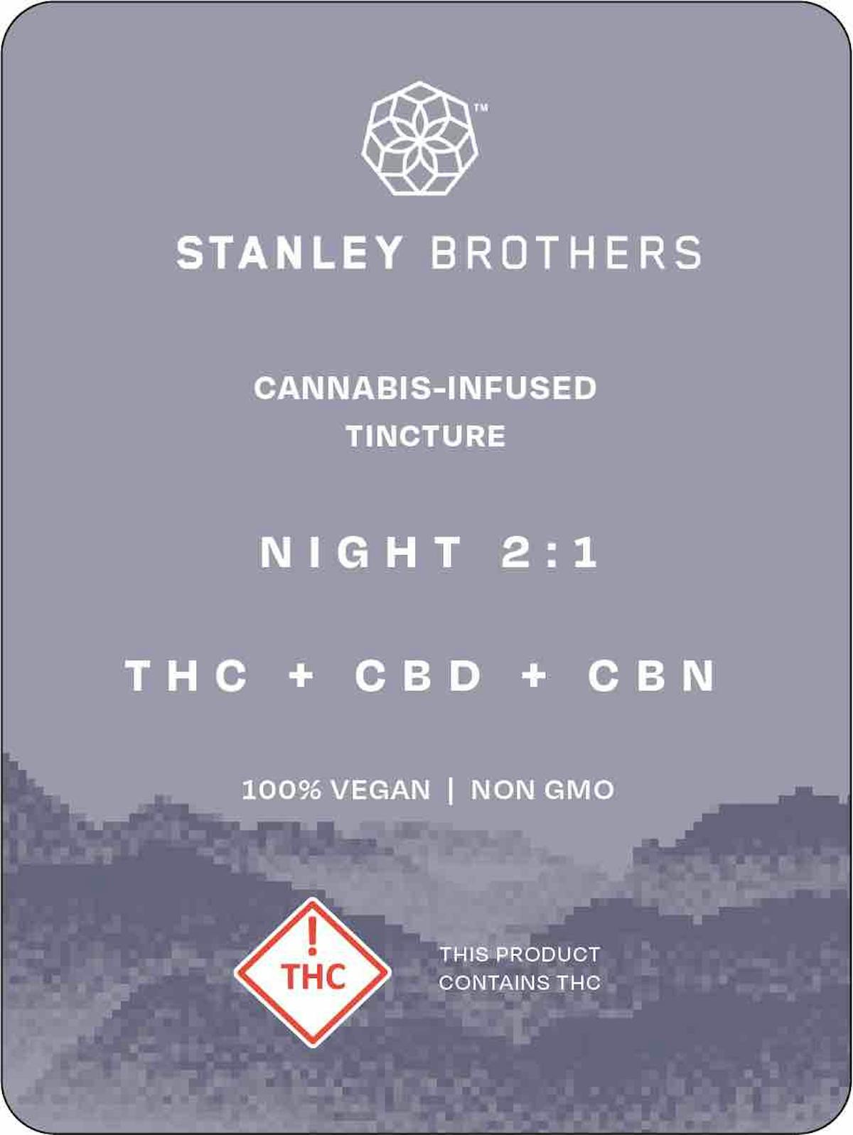 Photo of 100mg 2:1:1 (THC:CBD:CBN) Night Tincture