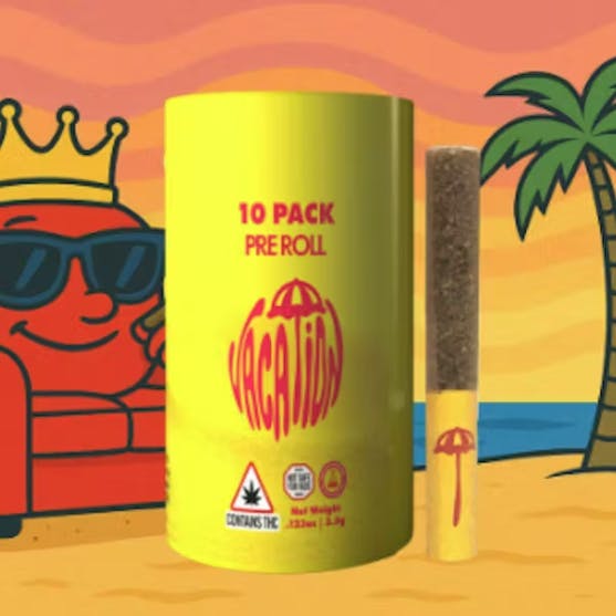 Product: Vacation | Sofa King | Preroll - 0.35g/10pk