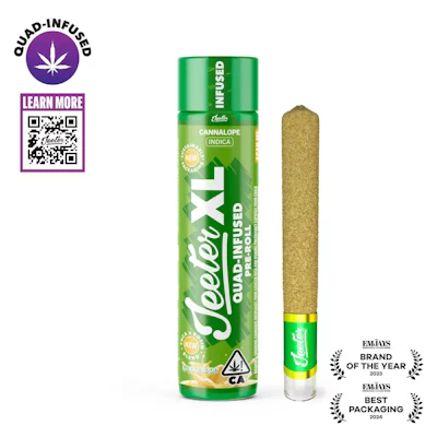 Jeeter - 2g Quad Infused Preroll - Cannalope - PRE_ROLLS by Jeeter at King of Budz