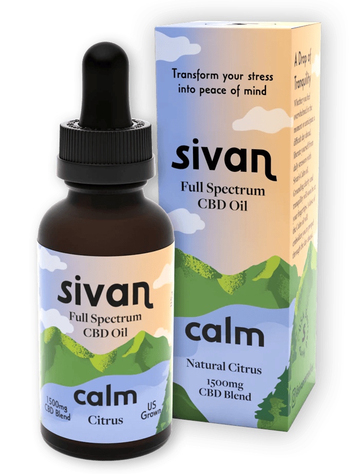 Accessories CBD Tincture Sivan Citrus Calm Full Spectrum