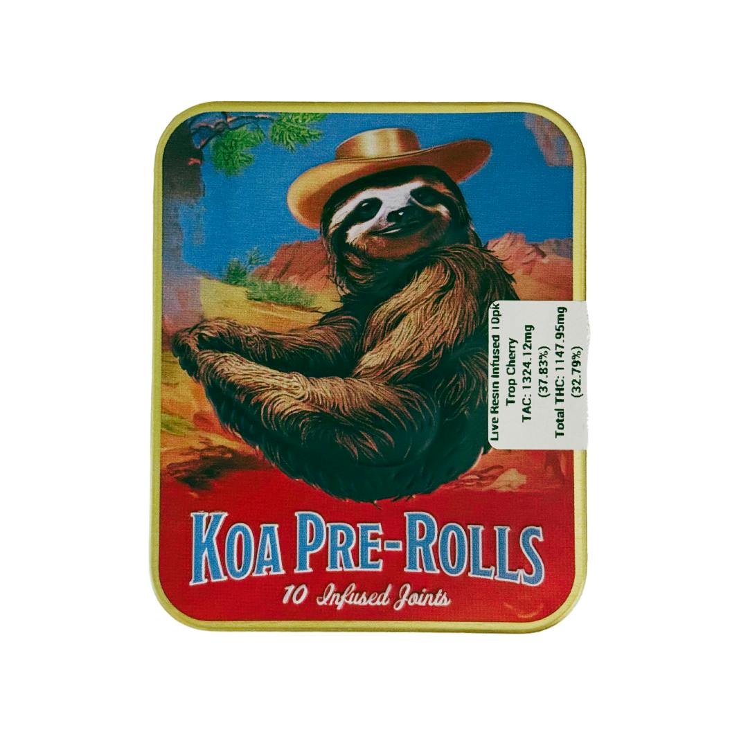 Koa | Diamond Infused 0.35g Pre-Roll 10pk (3.5g) | Trop Cherry