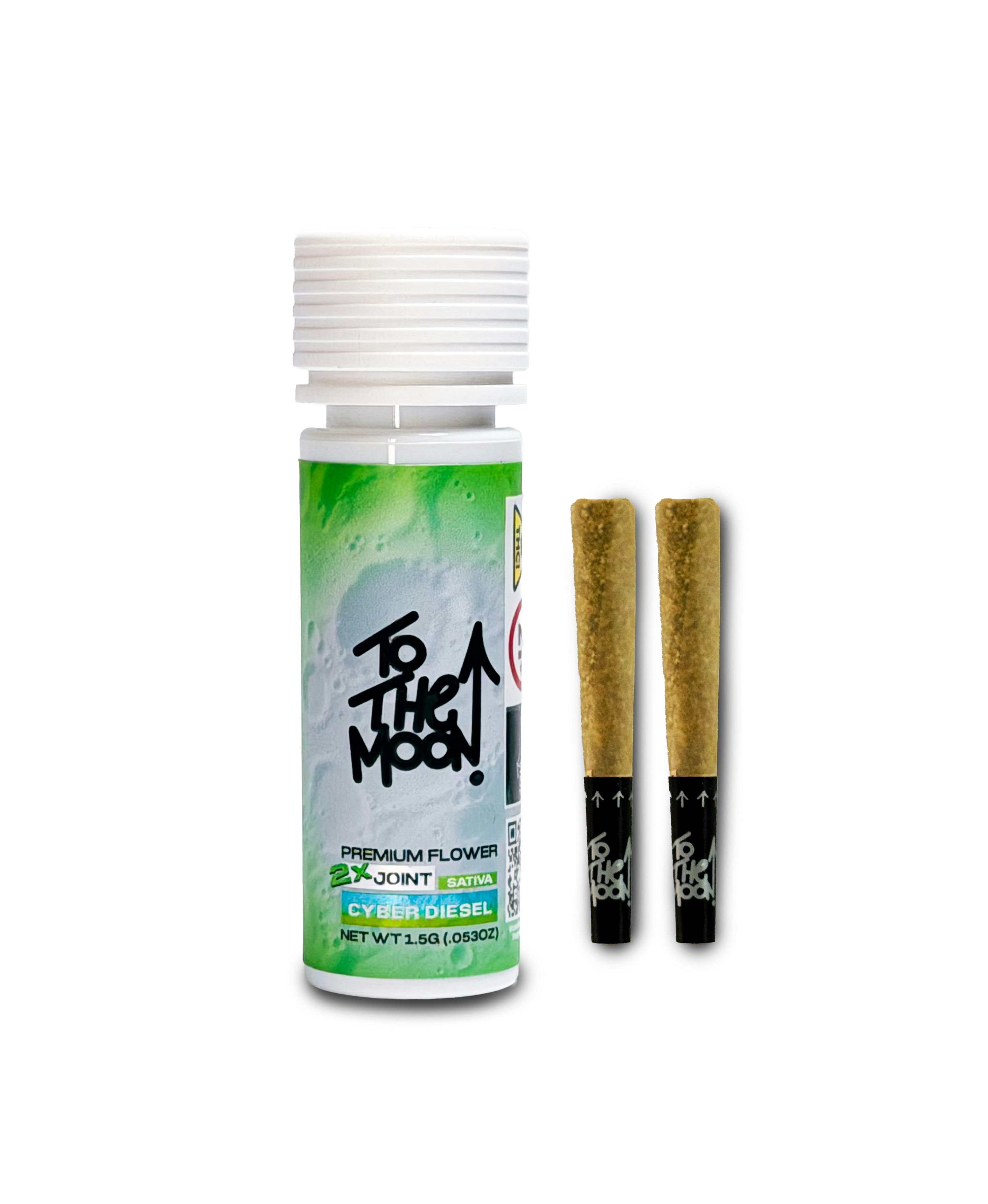 The Flowery NY | TTM - Flower - Joint - 1.5g - 2pk - Cyber Diesel