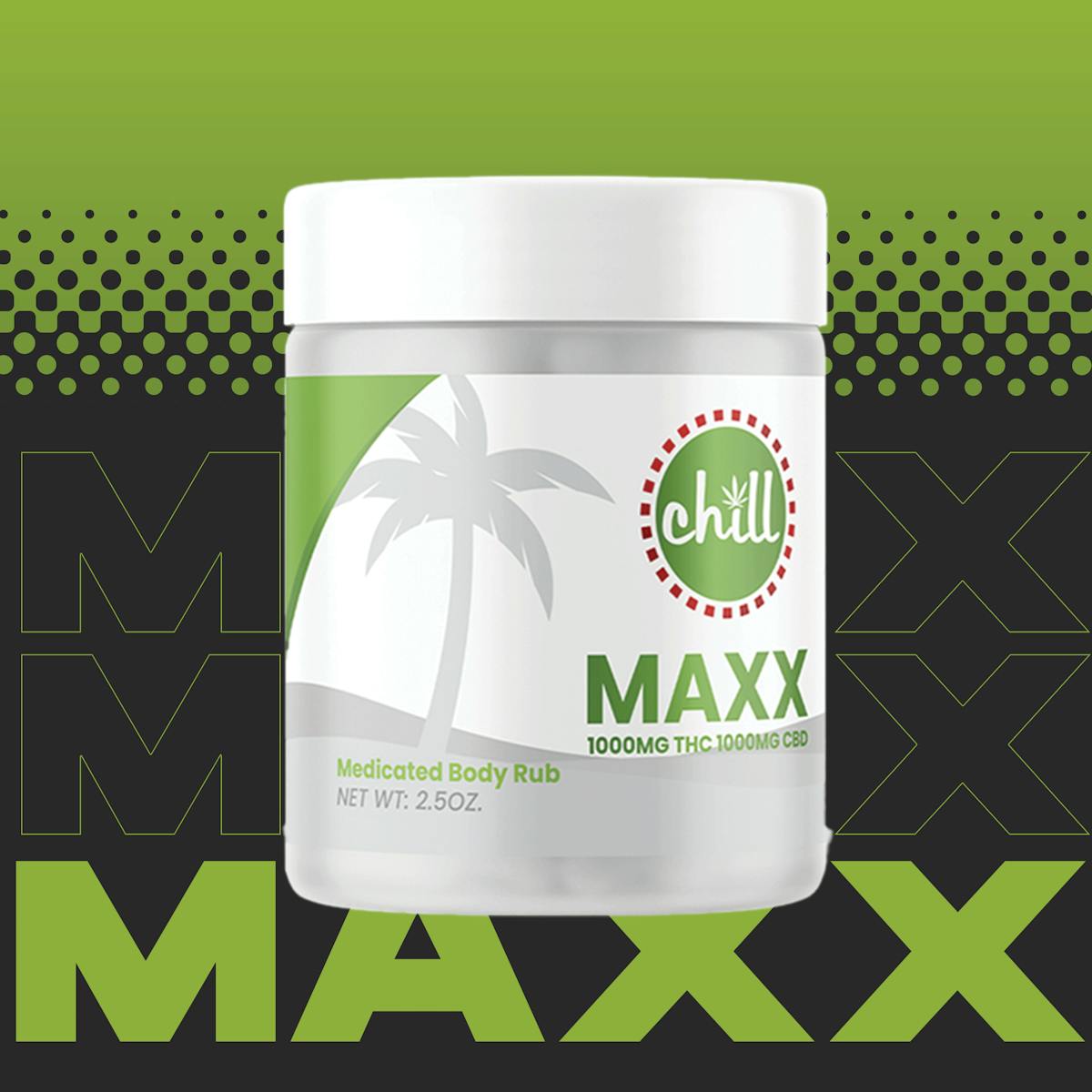 Image of MAXX Body Rub | 1:1 THC:CBD 1000mg Topical
