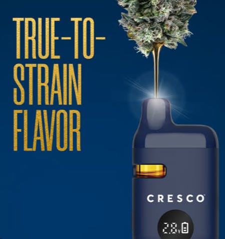 image of Strawberry Gelato – 1g Live Resin Disposable – Cresco