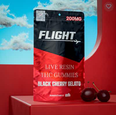 Product: Black Cherry Gelato | Live Resin Gummies | FLIGHT