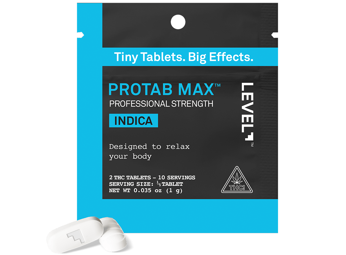 Level ProTab Indica 2pk 100mg Tablets