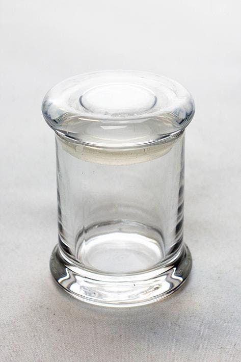 Glass Storage Jar - Heavy duty Stash Jar