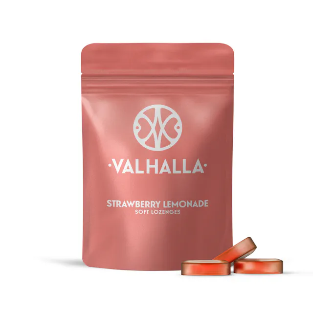 Valhalla Gummies Strawberry Lemonade 10pk/100mg (sativa, 2.8g)