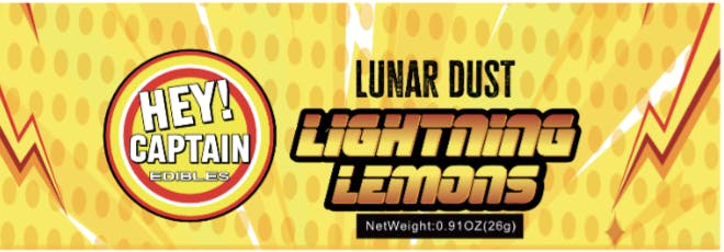 Hey Captain | Lunar Dust - 100mg - Lightning Lemons