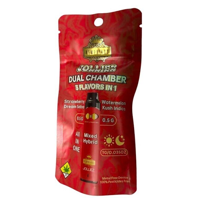 Disposable vaporizers contain concentrated cannabis oil that is heated by an attached battery and inhaled. These products come charged and ready to go, and are not designed to be reused, refilled, or recharged. These products are often very potent and are designed to be consumed in 2-3 second puffs.