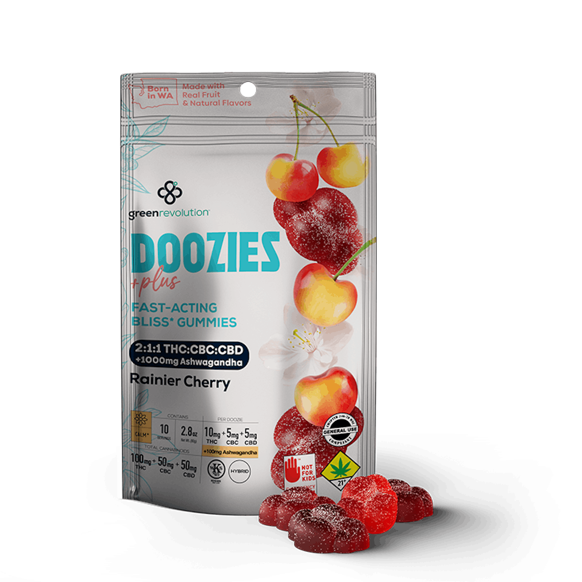 Photo of Doozies Rainier Cherry 2:1: ummies 10pk