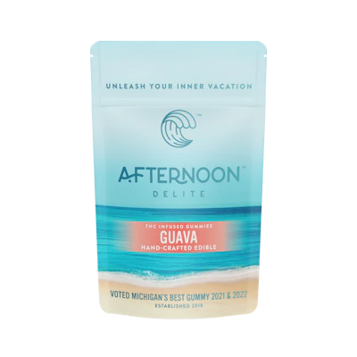 Afternoon Delite - 200mg Gummies - Strawberry Guava