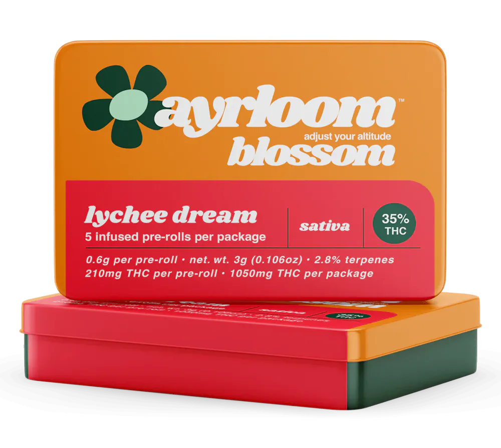 Product Ayrloom - Lychee Dream - 5pk - Infused PreRolls