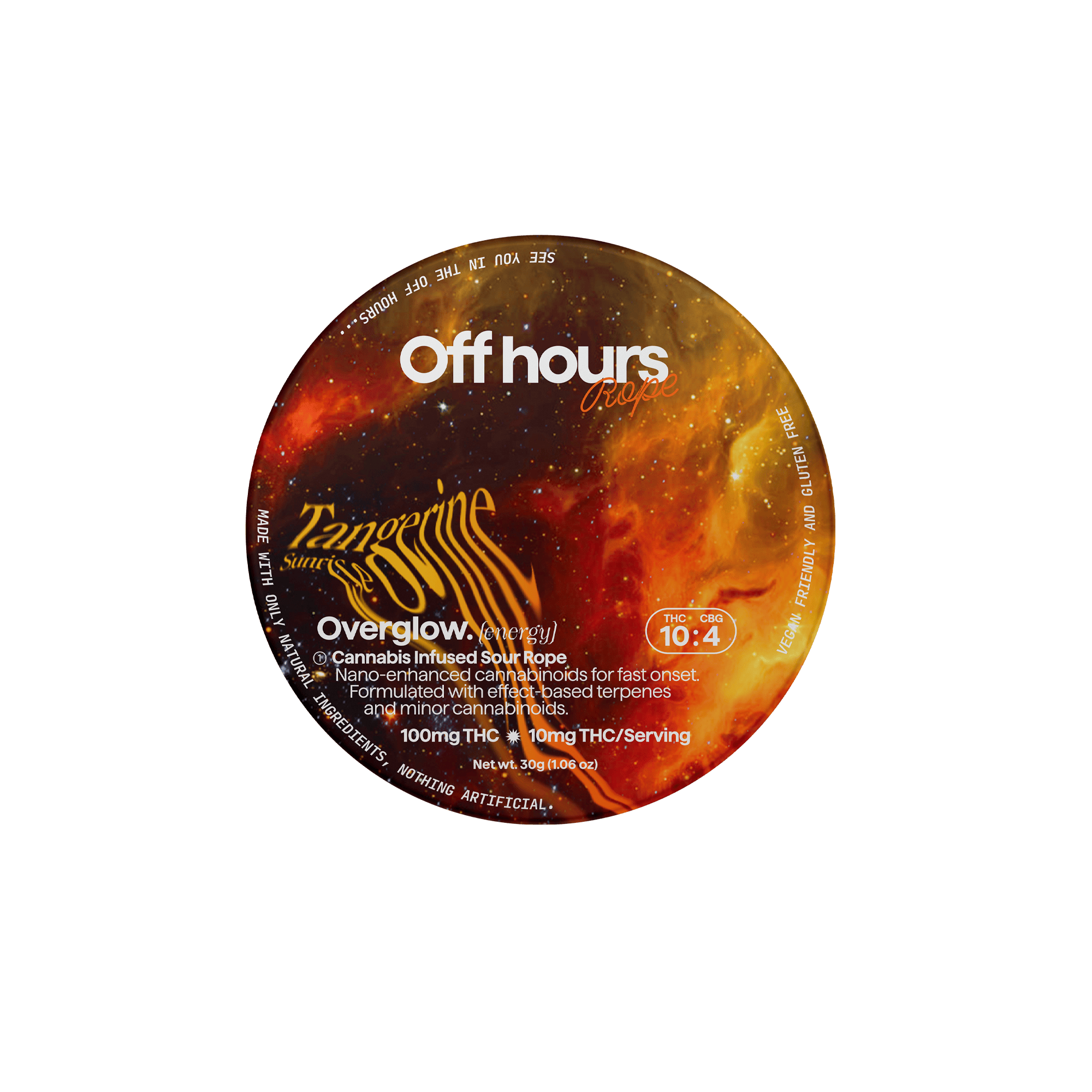 Off Hours - Effect Based Rope Overglow (Energy) - 100mg by Off Hours