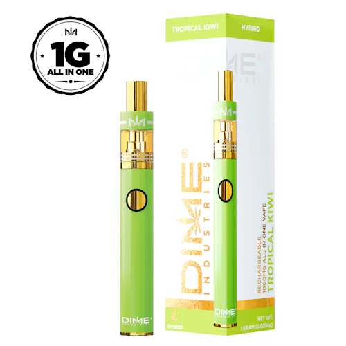 Dime Industries – AIO Vape – Tropical Kiwi – 1g-active