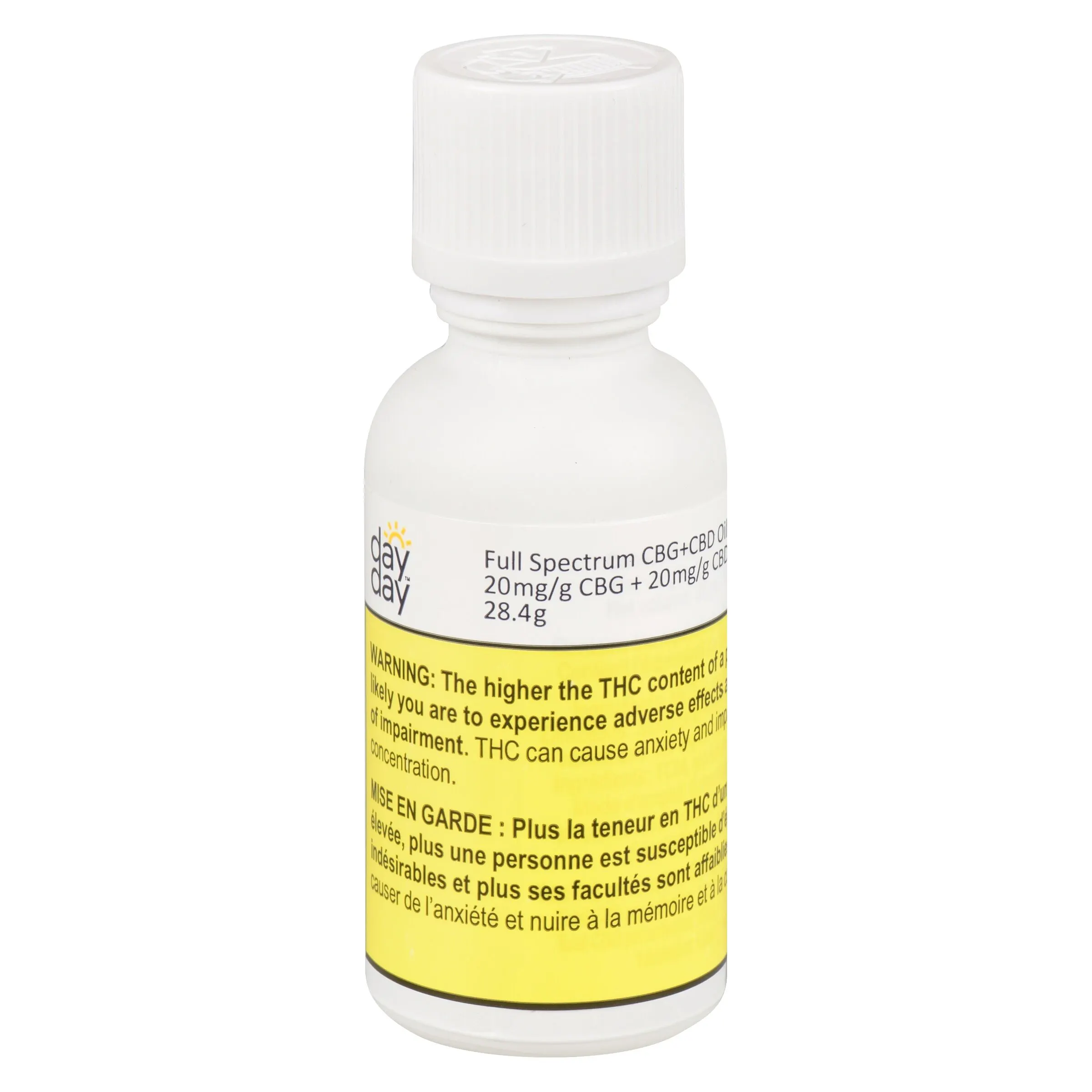 Dayday - 1:1 CBG:CBD Full Spectrum Oil - Blend - 30ml | Inspired