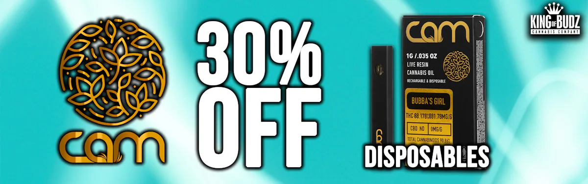 Cam 1g Disposable - 30 Percent OFF