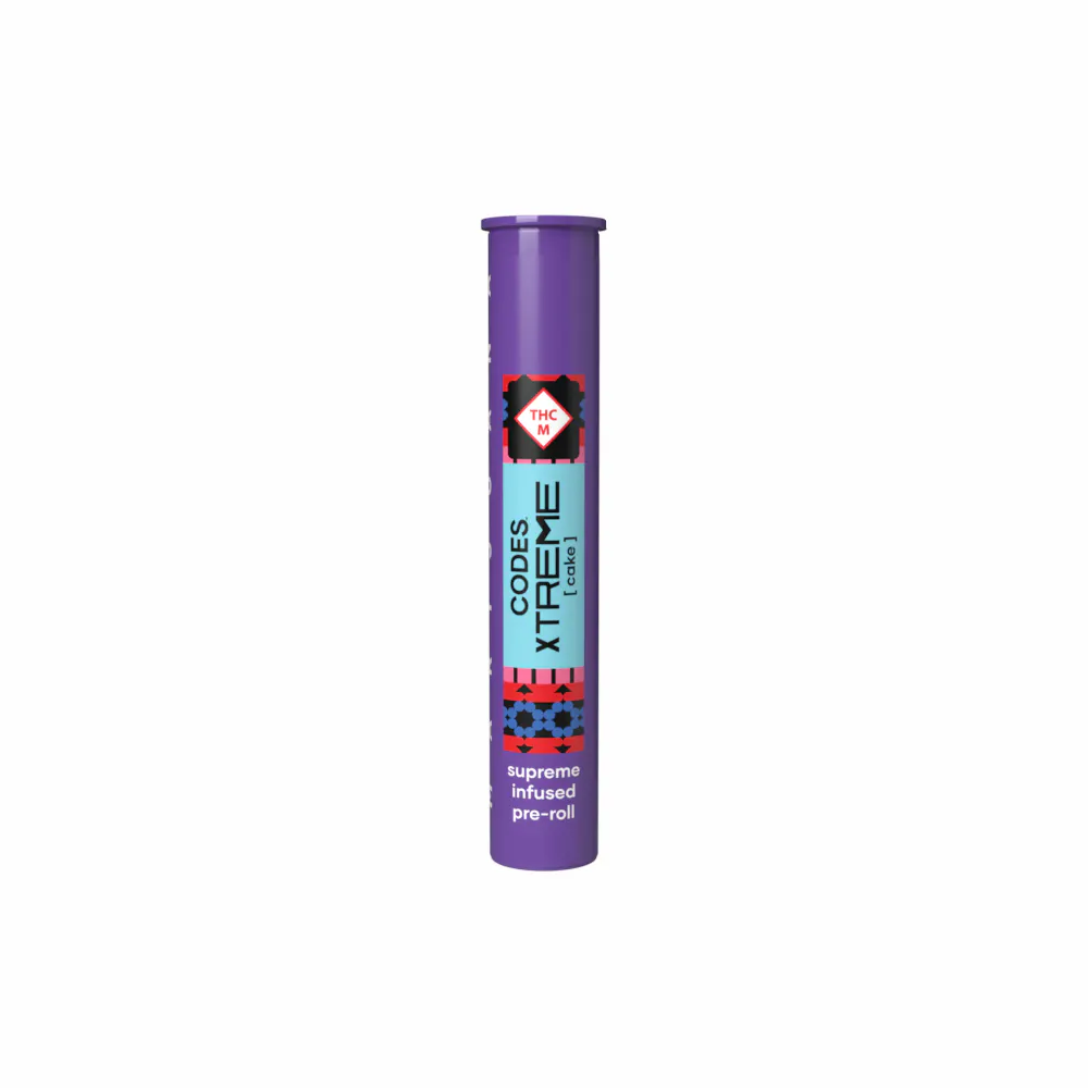 Codes: Infused Pre-Roll | Cake x King Tubby | Xtreme J's | 1g