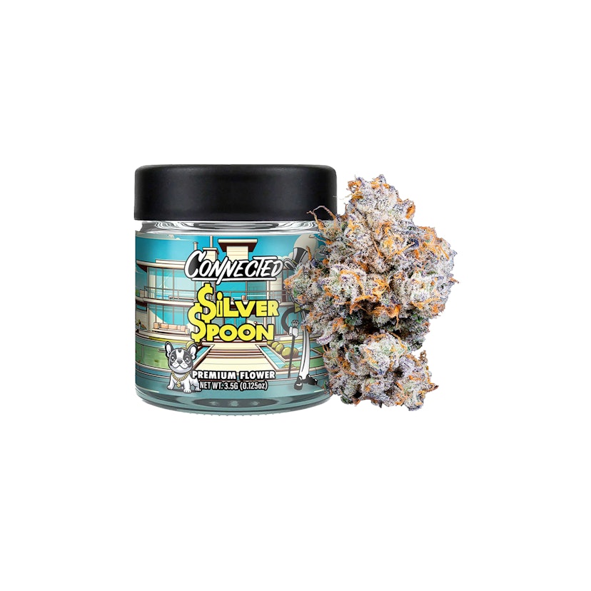 Connected Flower Jar : Silver Spoon