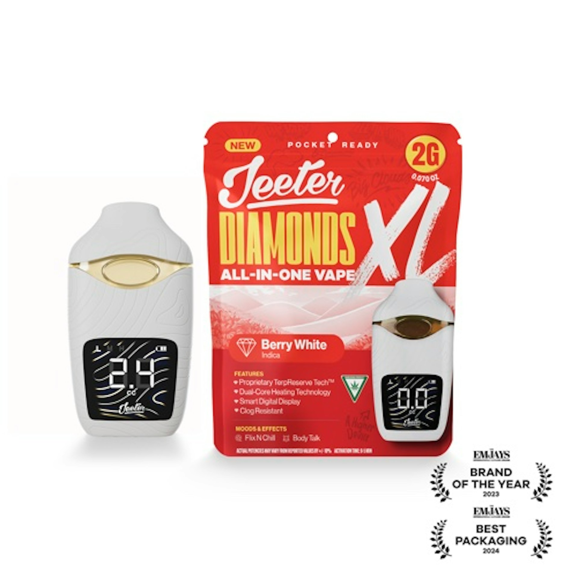 Jeeter AIO XL  - Berry White Liquid Diamond Disposable