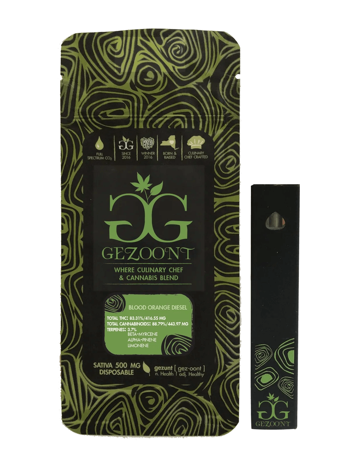 Gezoont | AIO Blood Orange Diesel Vape