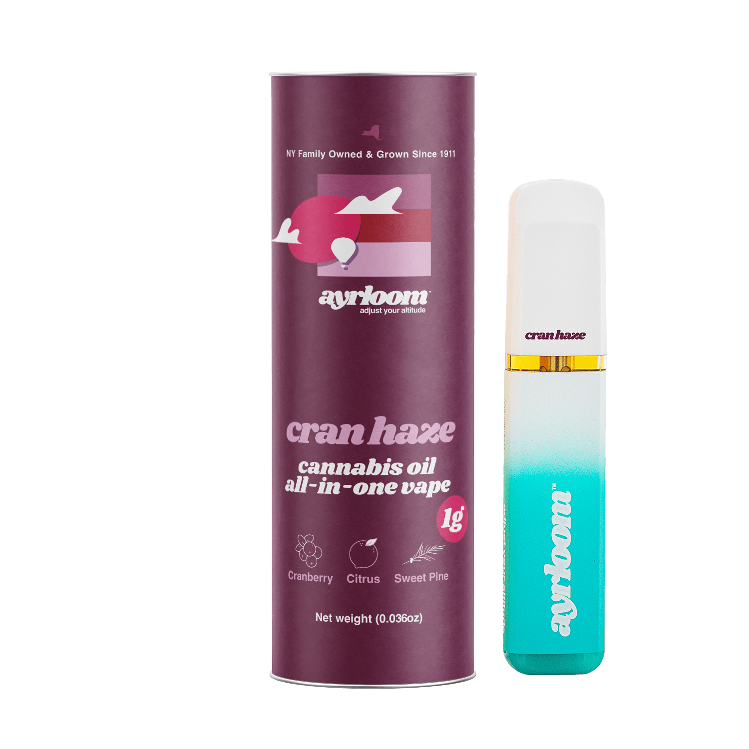 Product Ayrloom - Cran Haze - 1g - AIO