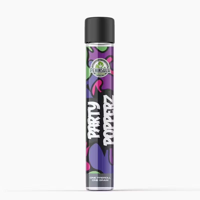 PENINSULA GARDENS | PARTY POPPERZ - PRE ROLL SATIVA/HYBRID