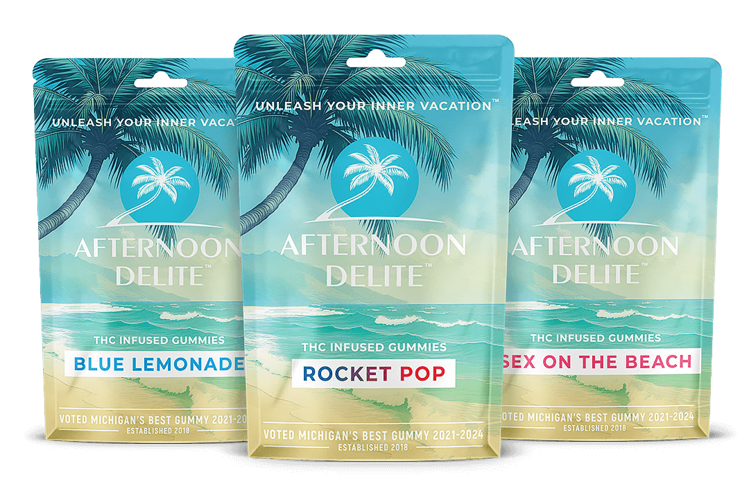 Afternoon Delite - 200mg Gummies - Miami Vice