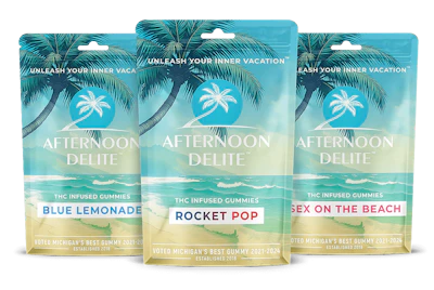 Afternoon Delite - 200mg Gummies - Miami Vice