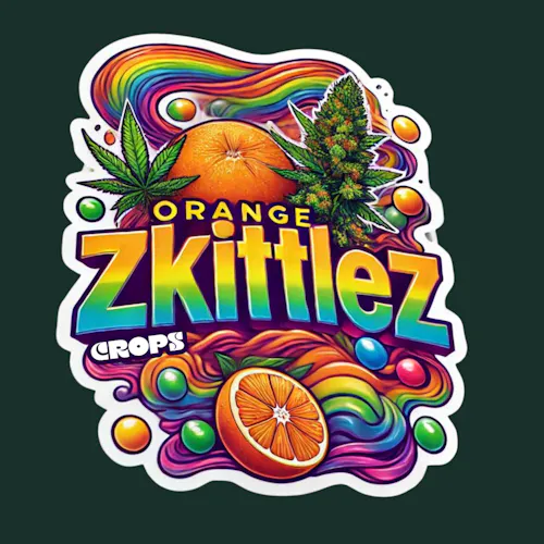 Crops | Flower | Orange Zkittles | 14g-2