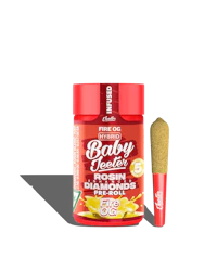 Fire OG Baby Jeeter Infused Pre-Roll 5-pack | 2.5g - product image at King of Budz