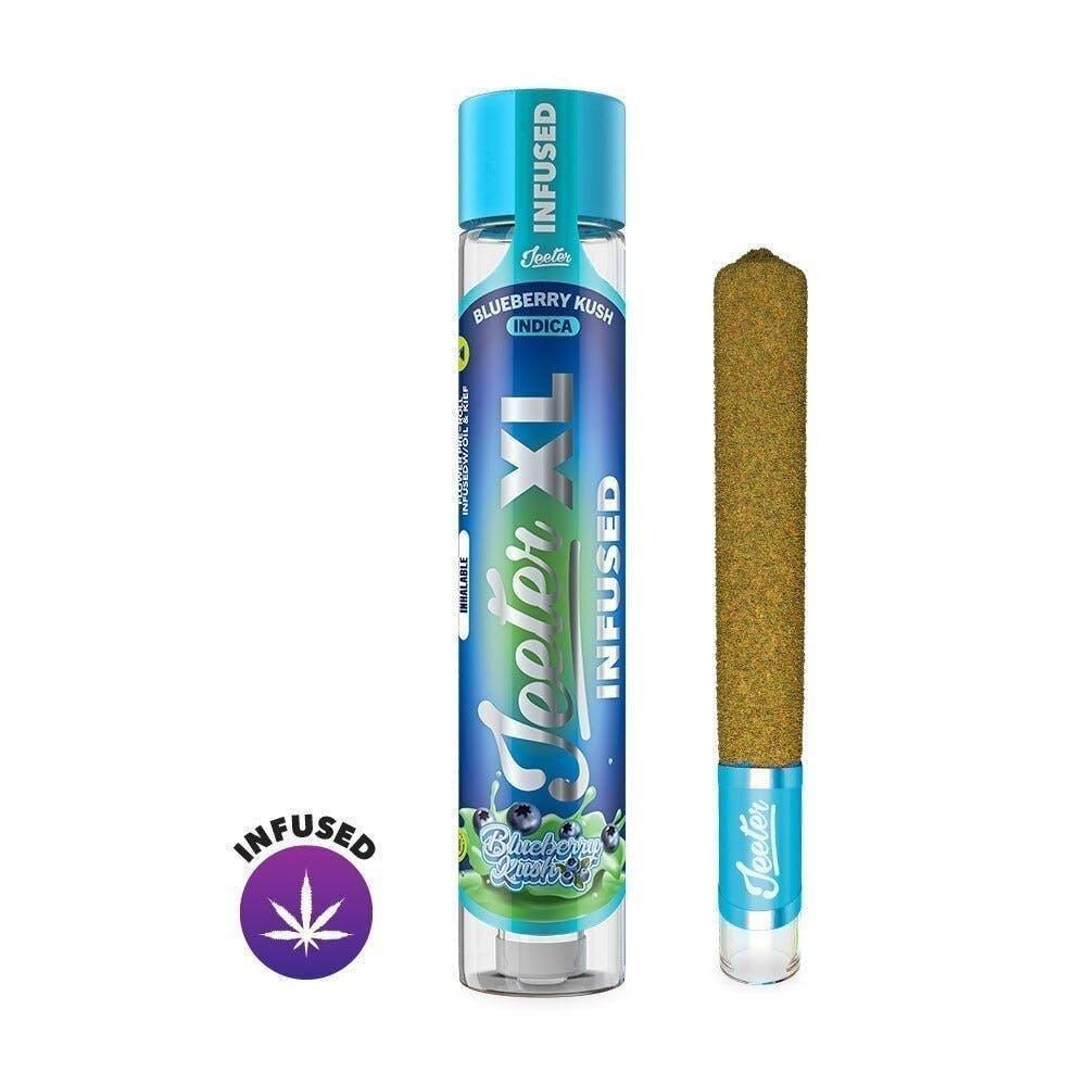 Jeeter - 2g Quad Infused Preroll - Blueberry Kush