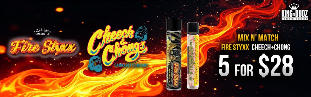 Cheech AND Chong + Fire Styxx 5/$28