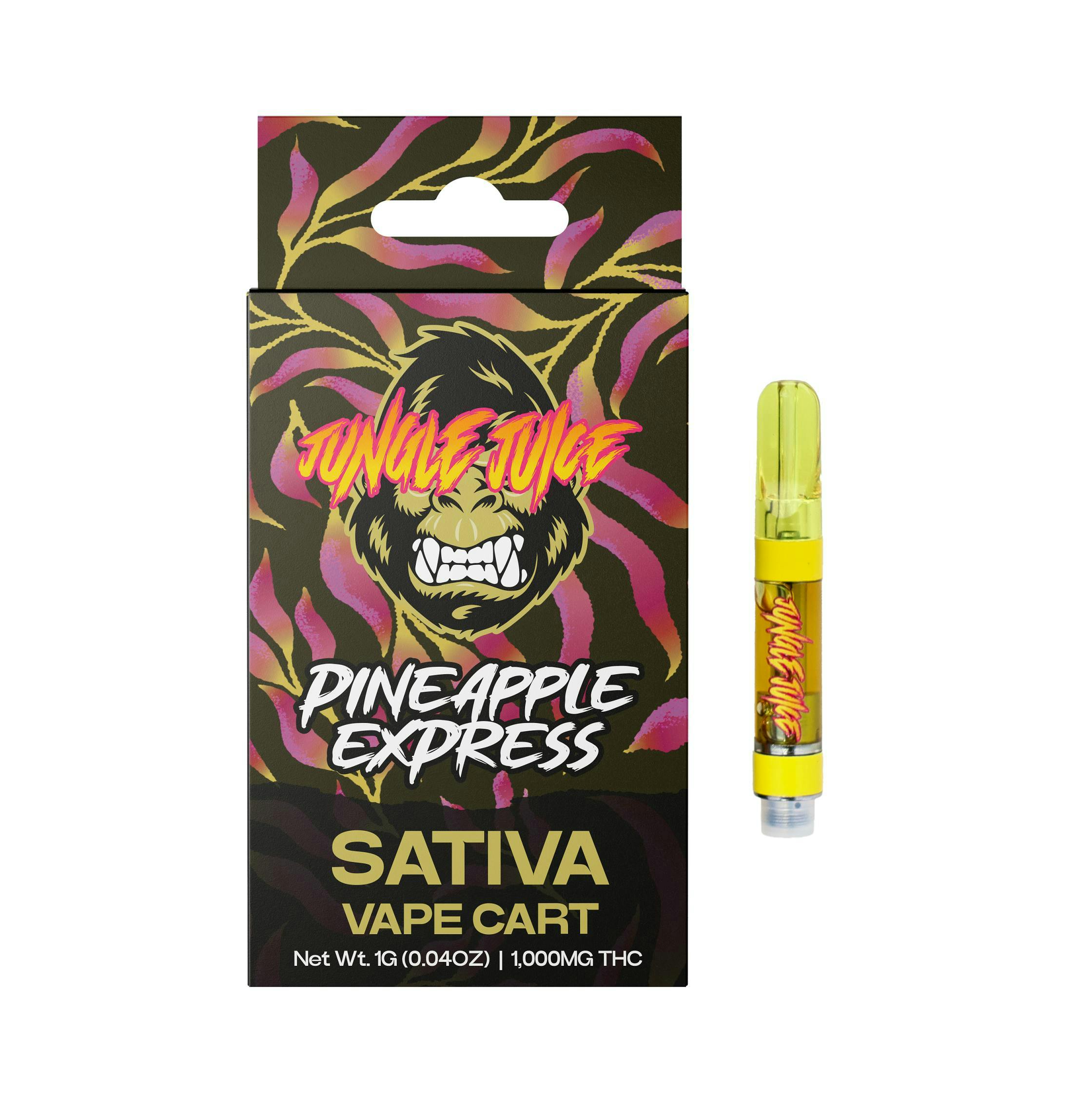 Jungle Juice JUNGLE JUICE | PINEAPPLE EXPRESS | CART SATIVA — VAPORIZERS