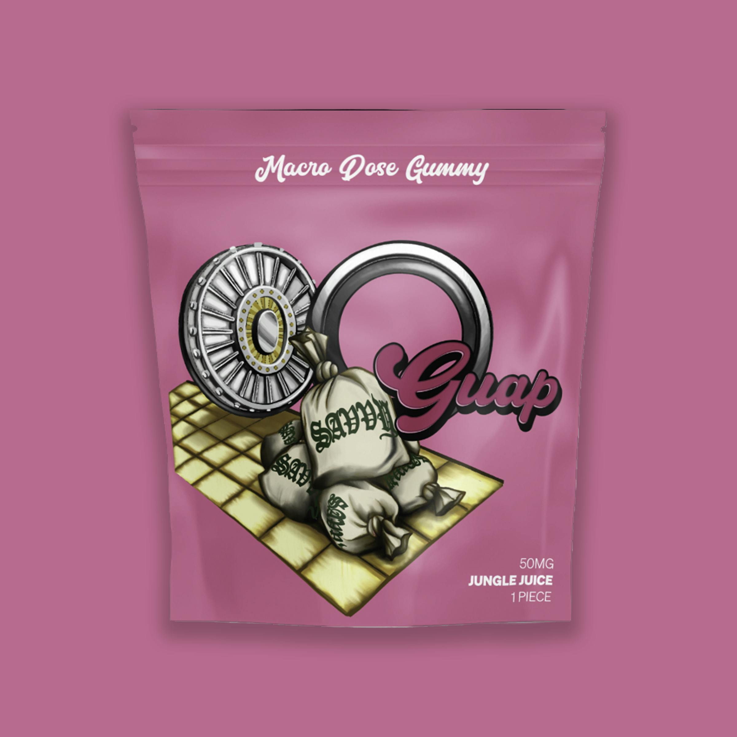 Guap Gummy Jungle Juice Fruit Punch [1pk] 50mg Mission Norridge