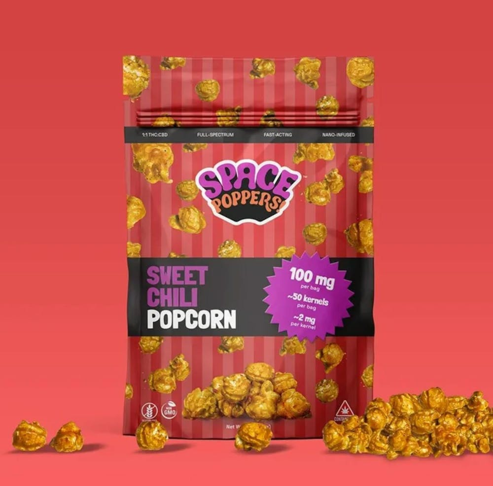 Product Space Poppers | Sweet Chili | Popcorn |  1:1 | 100mg