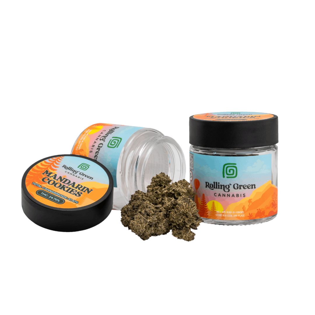 Rolling Green Cannabis Mandarin Cookies Doobie