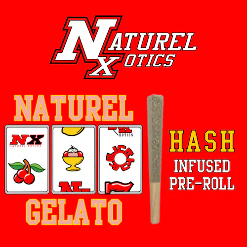 Gelato | Hash Infused Pre-Roll | 1g-active