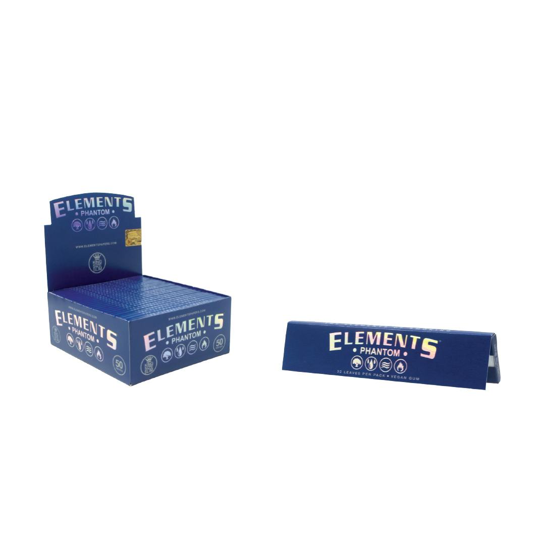 Elements - Phantom Rolling Papers King Size - 32 Pack by Elements Papers