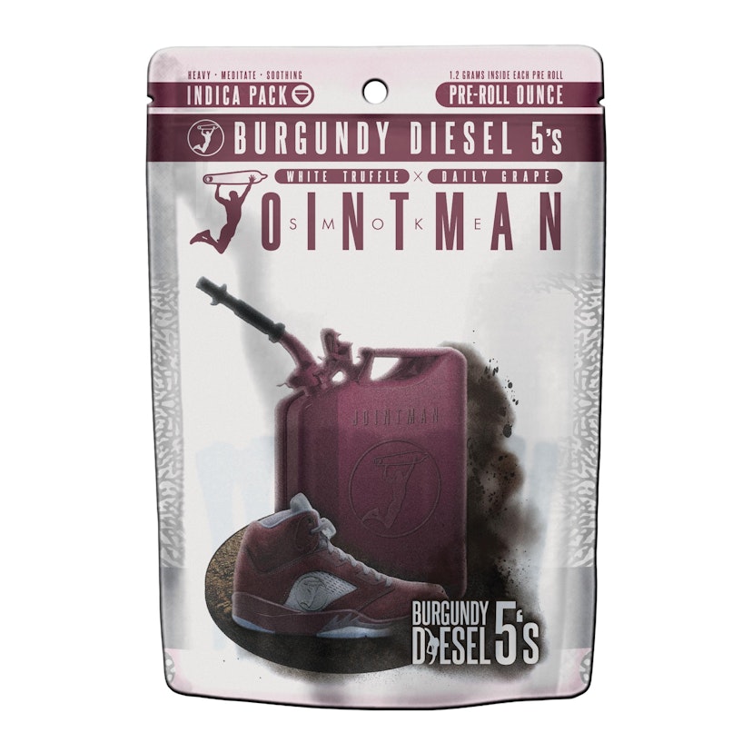 Jointman | 23 x Pre-Roll Pack | Burgundy Diesel 5's