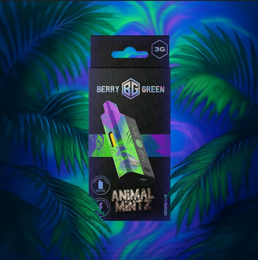 Berry Green Disposable | Animal Mintz