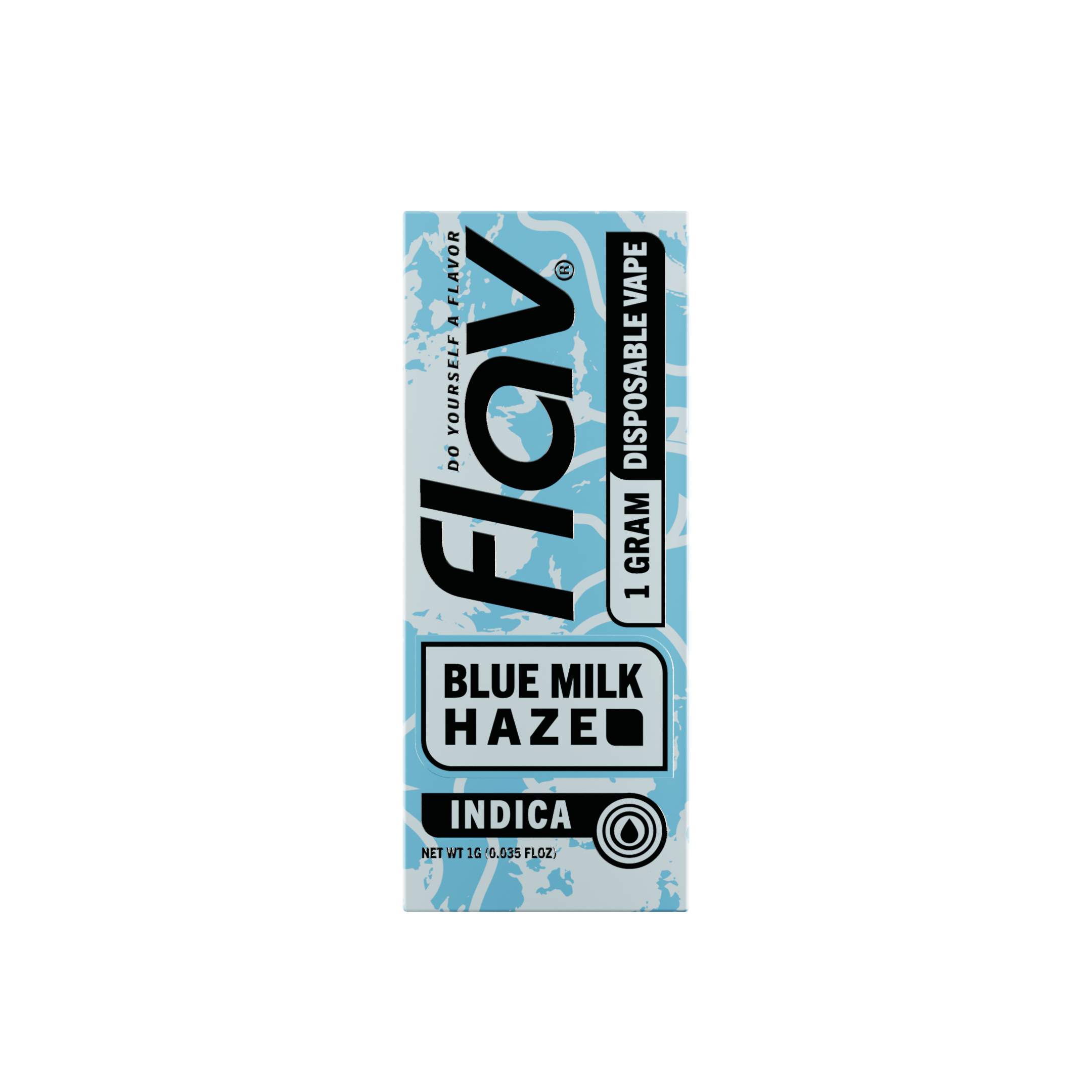 Blue Milk Haze - All In One Vape - 1g - Indica