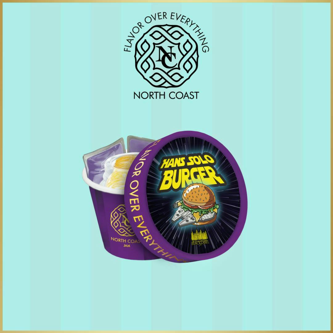 North Coast x Black Label | Hash Rosin Jam - 1g - Han Solo Burger