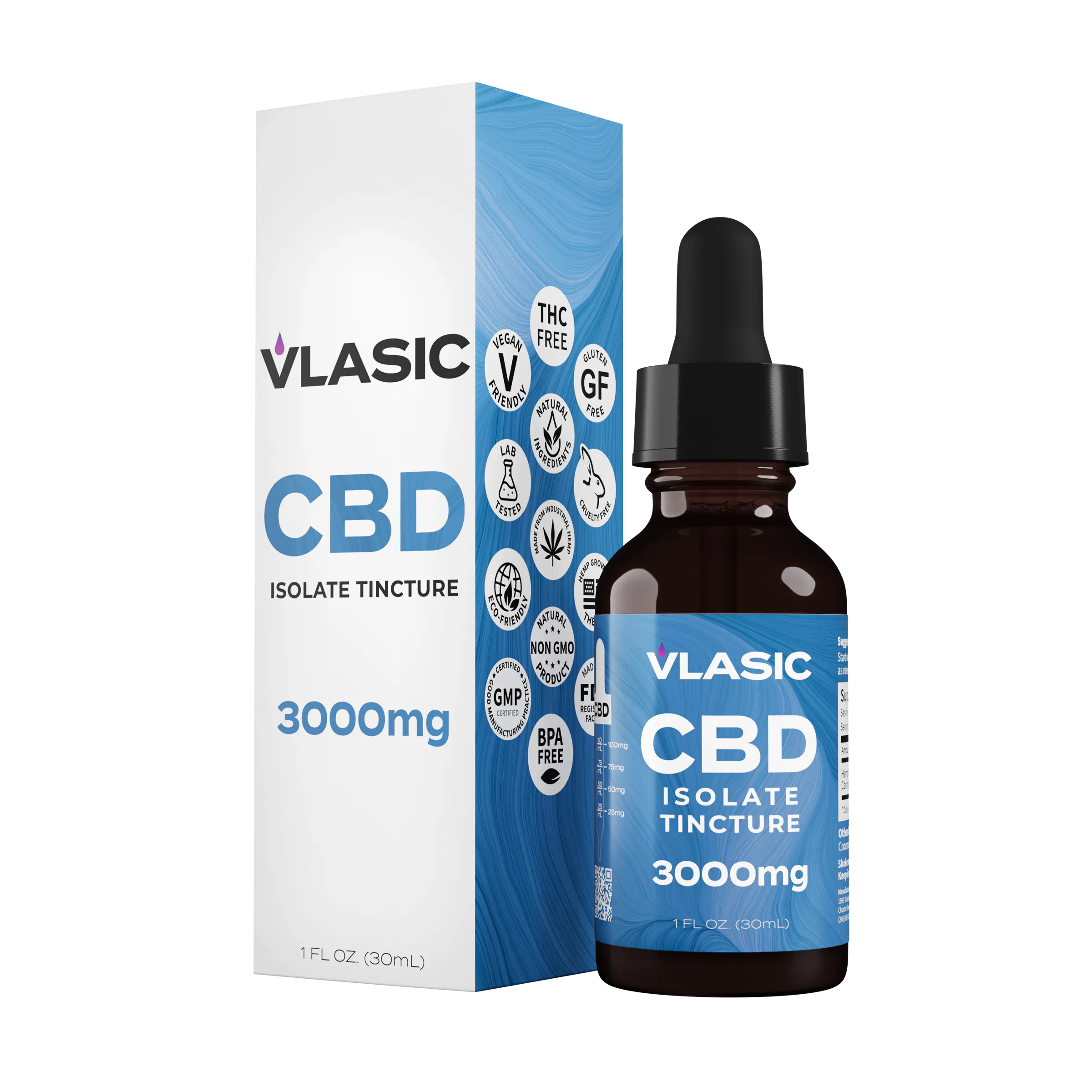 ハルナ24個セットCareBodyDay's CBD 30mlアスパイア Vlasic Labs | Relief CBD Isolate Tincture | 3000mg at Nuna Harvest