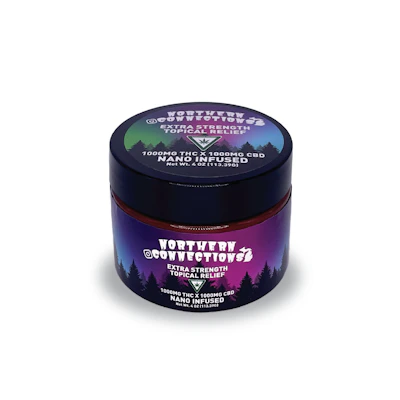 Northern Connections - 1000mgTHC:1000CBD - Extra Strength