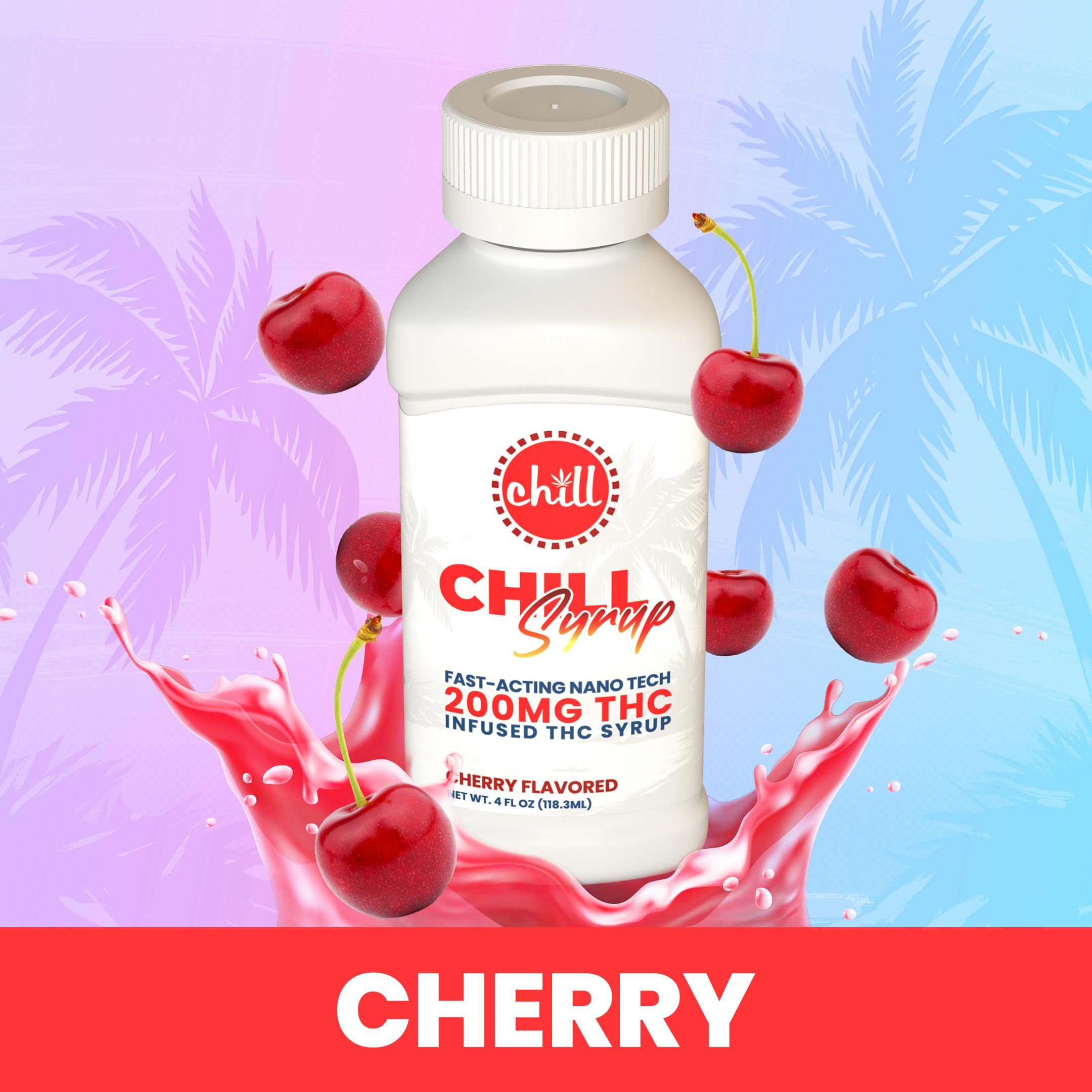 Chill Medicated | Cherry | 200MG Syrup