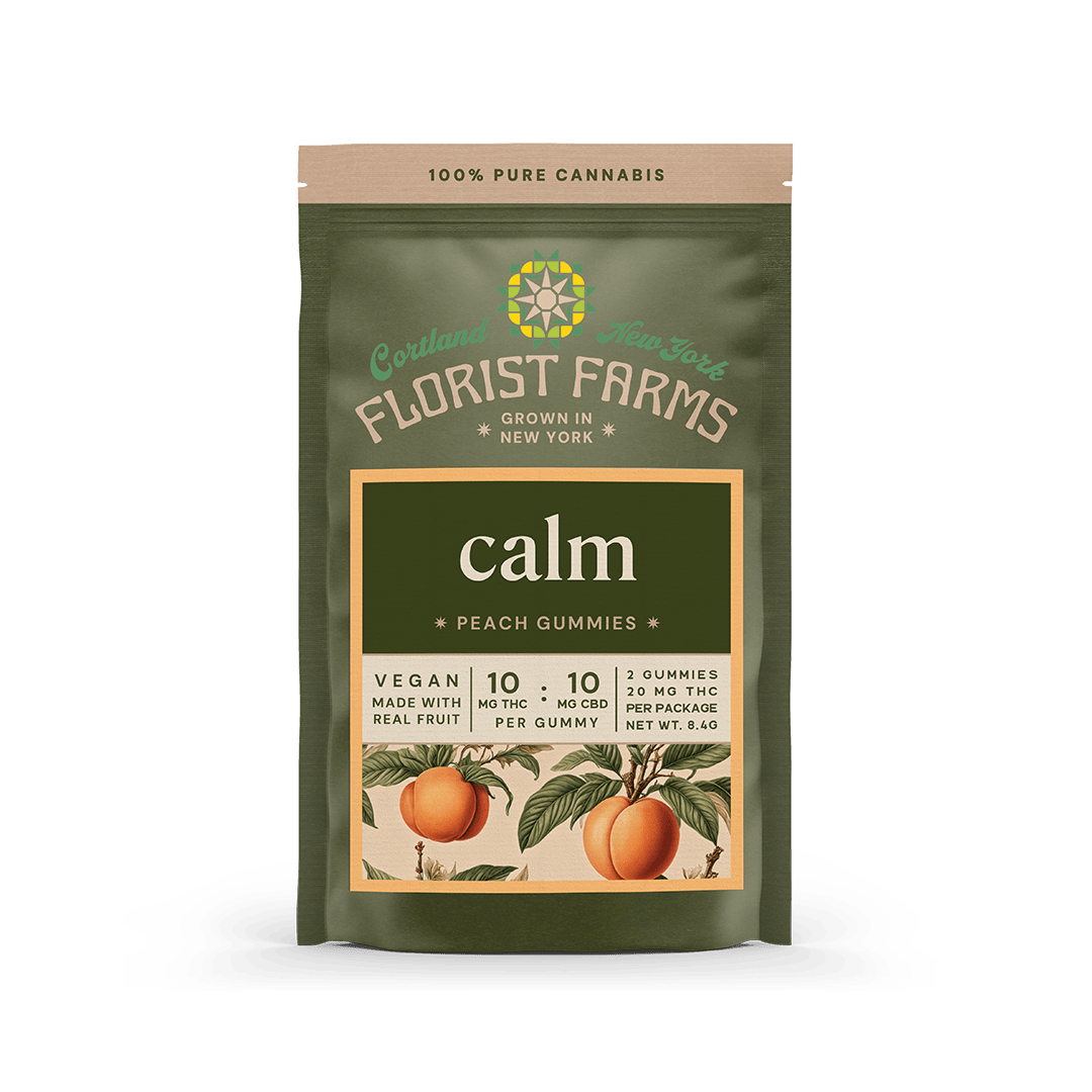 Calm | Peach Gummies | 2pk image 0