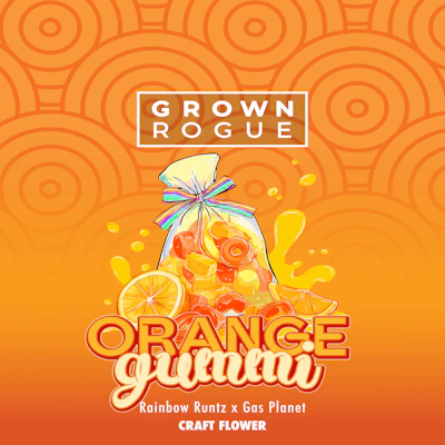 DELI - Grown Rogue - Orange Gummi - FLOWER by Grown Rogue at King of Budz